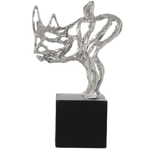 FIG. CABEZA RINOCERONTE C/ BASE 15X8X23