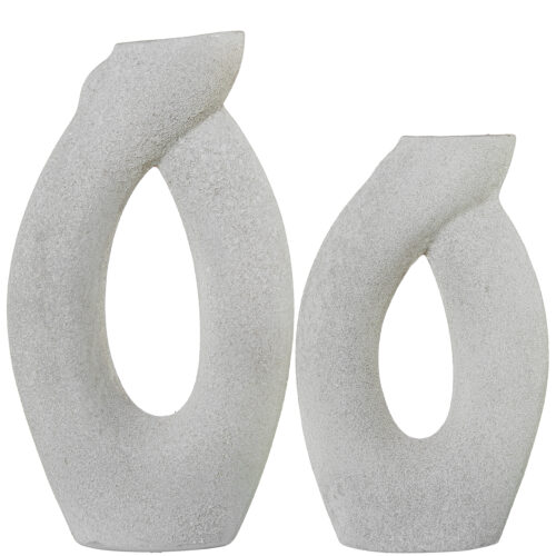 JARRON BEIGE ARENA 27X9X47CM