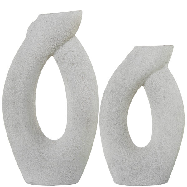 JARRON BEIGE ARENA 27X9X47CM