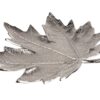 CENTRO HOJA ROUGH NICKEL 33X32X3 CM