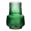 JARRON VERDE VIDRIO 17X17X23