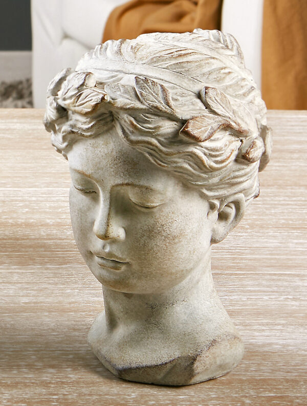 BUSTO MUJER CEMENTO 23 CMS
