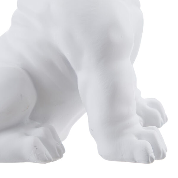 FIG. BULL DOG BLANCO-ORO 16X17X23