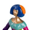 MENINA POP ART 15X13X20 CM