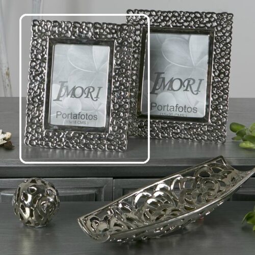 PORTAF. CALADO PLATA 13X18