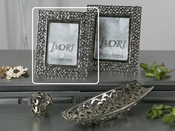 PORTAF. CALADO PLATA 13X18