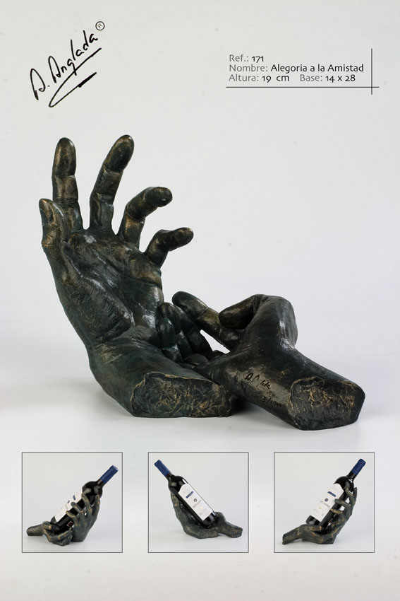 Escultura Alegoría a la amistad - A. Anglada