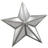 ESPEJO ESTRELLA PLATA 24X5X22
