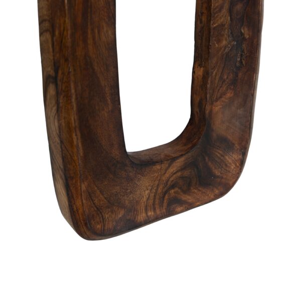 S/3 JARRONES MADERA DE MANGO 17X5X38 CM