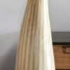 JARRON BAMBU LACADO BLANCO 50 CM
