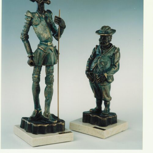 Escultura Don Quijote - A. Anglada