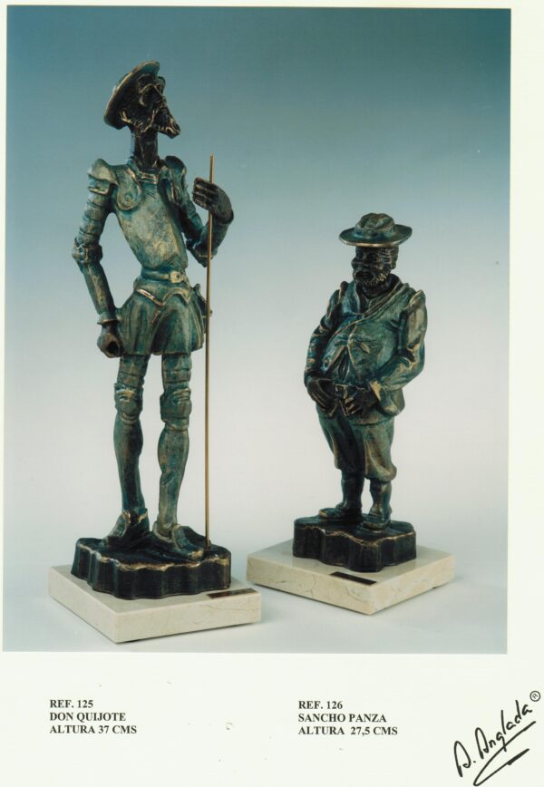 Escultura Don Quijote - A. Anglada