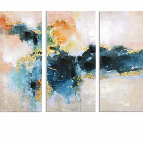 LIENZO ABSTRACTO S/3 120X60 50%