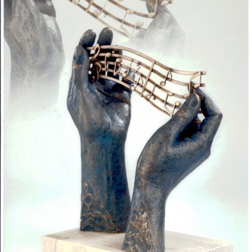 Escultura Alegoría a la Música - A. Anglada