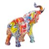 ELEFANTE GRAFITI 29,5X11,5X28