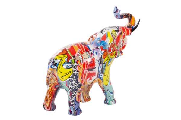 ELEFANTE GRAFITI 29,5X11,5X28