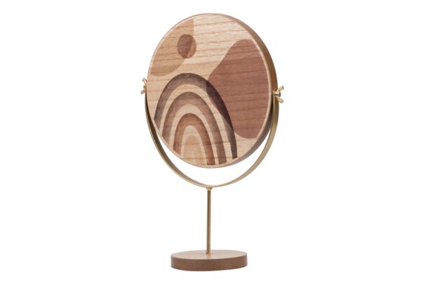 ESPEJO TOCADOR MADERA MOD 2 22X10X32