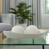 BOLA CERAMICA 10CM CREMA O10CM