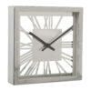 RELOJ SOBREMESA PLATA/ESP 21X5X21