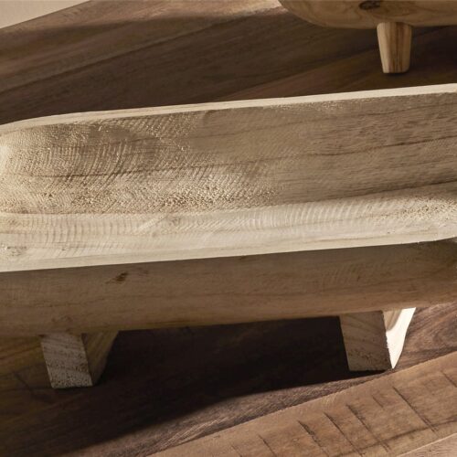 CENTRO MADERA NATURAL C/PATAS 39 CM