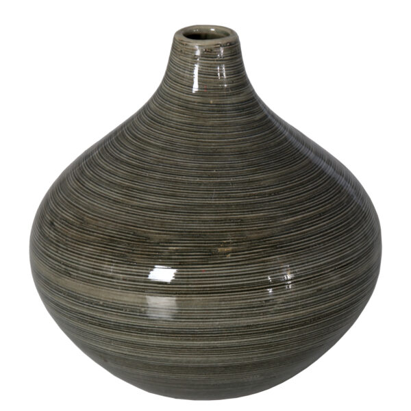 JARRON  GRIS 20x19