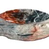 CENTRO DE MESA CRISTAL 38X38X6 CM