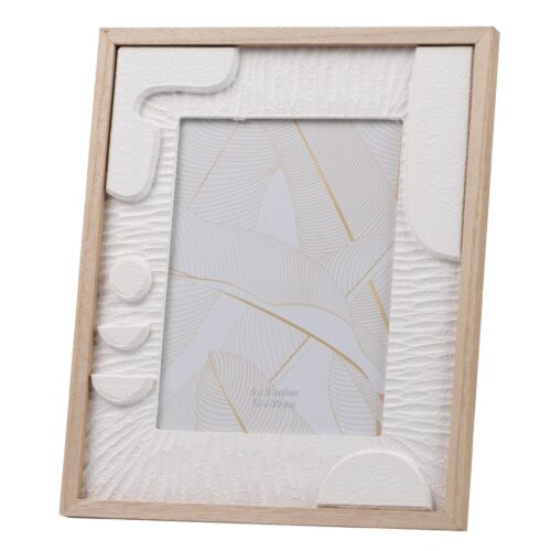 PORTAFOTOS MADERA RELIEVE 15X20 CM