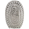JARRON CERAMICA 40CM PLATEADO 27X11X40CM