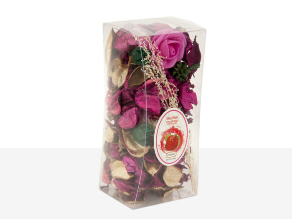 CAJA FLORES SECAS AROMA FRESA