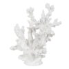 FIGURA CORAL BLANCO RESINA 17X17X20 CM
