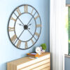 RELOJ PARED HIERRO  O80X5CM(PILA NO INC)