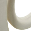 FIGURA ABST CERAM 26CM CREMA RUG 19X8X26