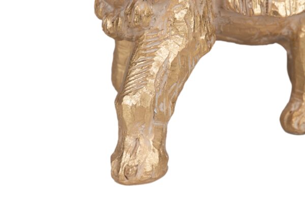 ELEFANTE DORADO 36X15X25 CM