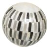 BOLA NACAR BLANCO/NEGRO 10 CM