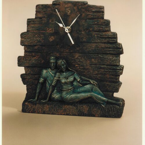 Reloj Pareja tumbada - A. Anglada