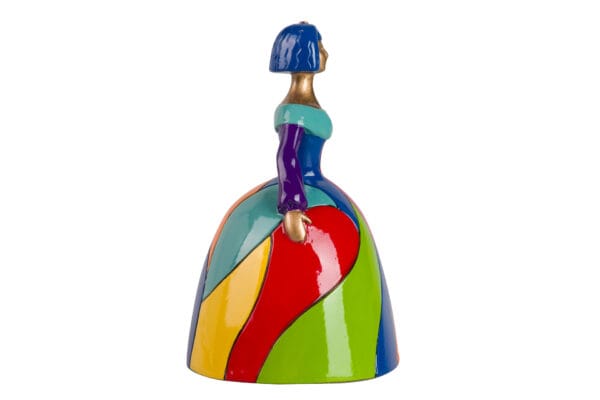 MENINA POP ART 15X13X20 CM
