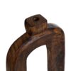 S/3 JARRONES MADERA DE MANGO 17X5X38 CM
