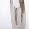 FLORERO ROUGH NICKEL 13x10x32 CM