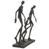 FIGURA RES FAMILIA DORADO 26X12X33CM