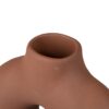 FLORERO CERAMICA TERRACOTA 26X9X27 CM