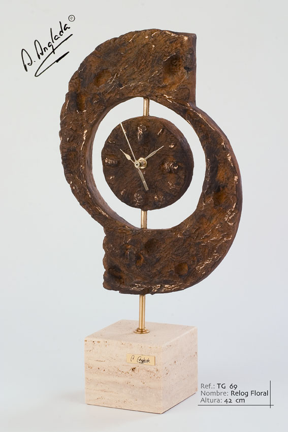 Reloj Floral - A. Anglada
