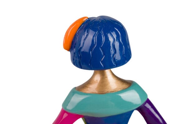 MENINA POP ART 15X13X20 CM