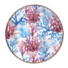 PLATO OLIVO CORAL 22X22X2,5 CM