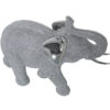 FIGURA ELEFANTE RES PLATEADA 29X10,5X23