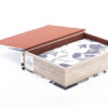 SET 2 CAJAS LIBROS HOJAS