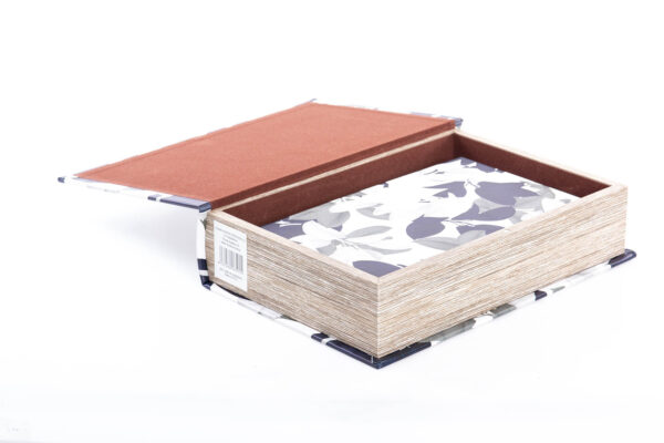 SET 2 CAJAS LIBROS HOJAS