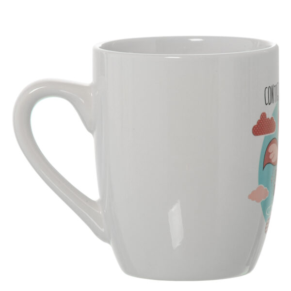 TAZA 375ML FLAMENCOS