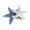 FIGURA ESTRELLA BLANCO RESINA 24X24X5 CM