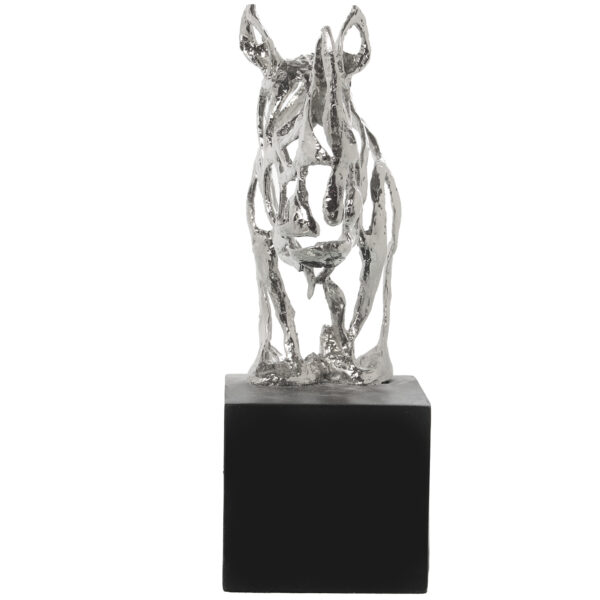 FIG. CABEZA RINOCERONTE C/ BASE 15X8X23