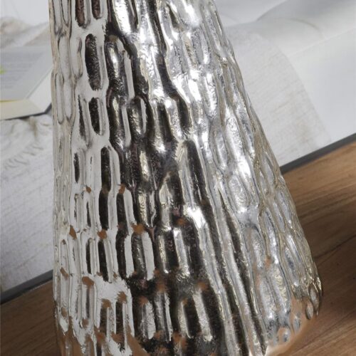 JARRON ALUM. MOSAICO IRREGULAR 31 CM